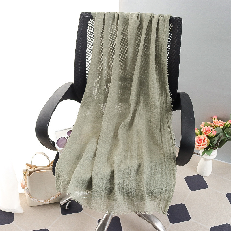 G245 Pehmeä ja hengittävä Voile Hijab