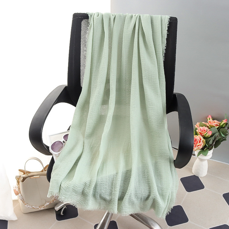 G245 Pehmeä ja hengittävä Voile Hijab