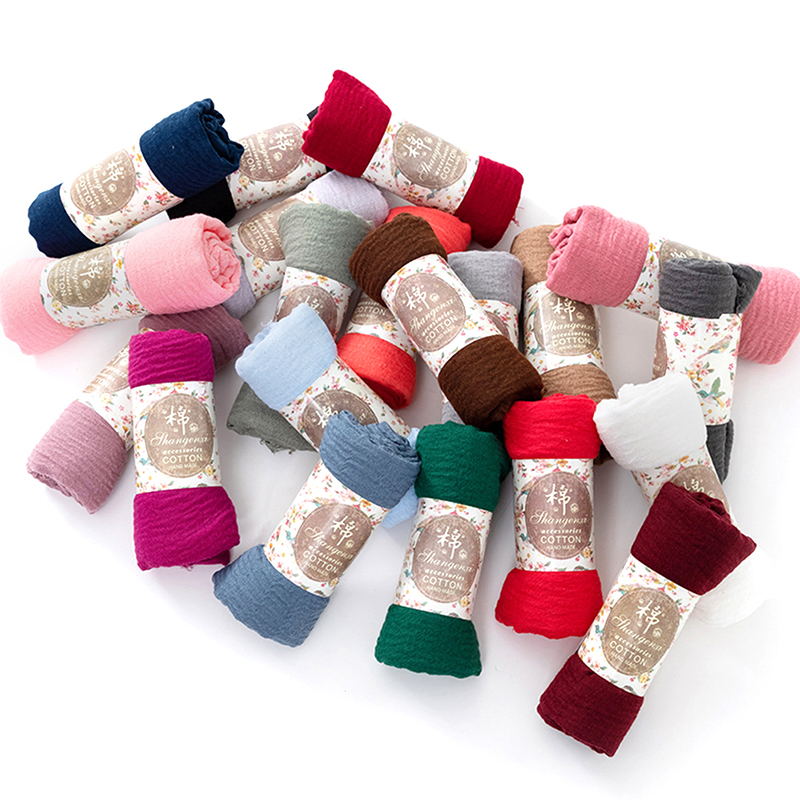 W1189 Kätevä ja monipuolinen Voile Hijab