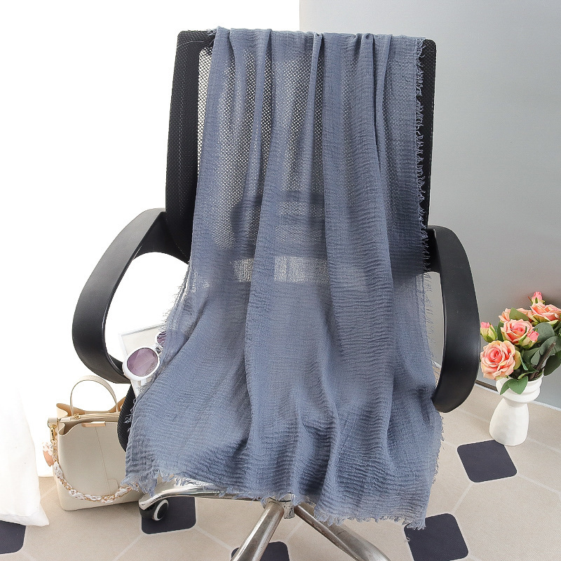 G245 Pehmeä ja hengittävä Voile Hijab