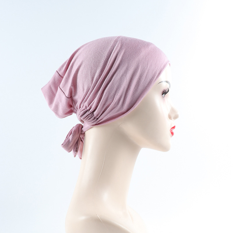 G299 Liukumaton Kiinteä Hijab Undercap