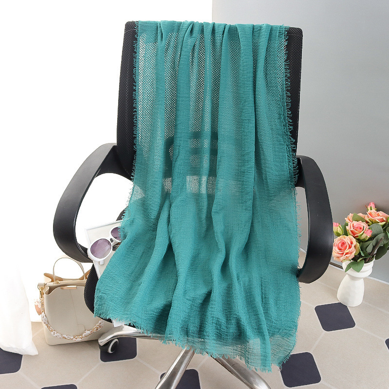 G245 Pehmeä ja hengittävä Voile Hijab