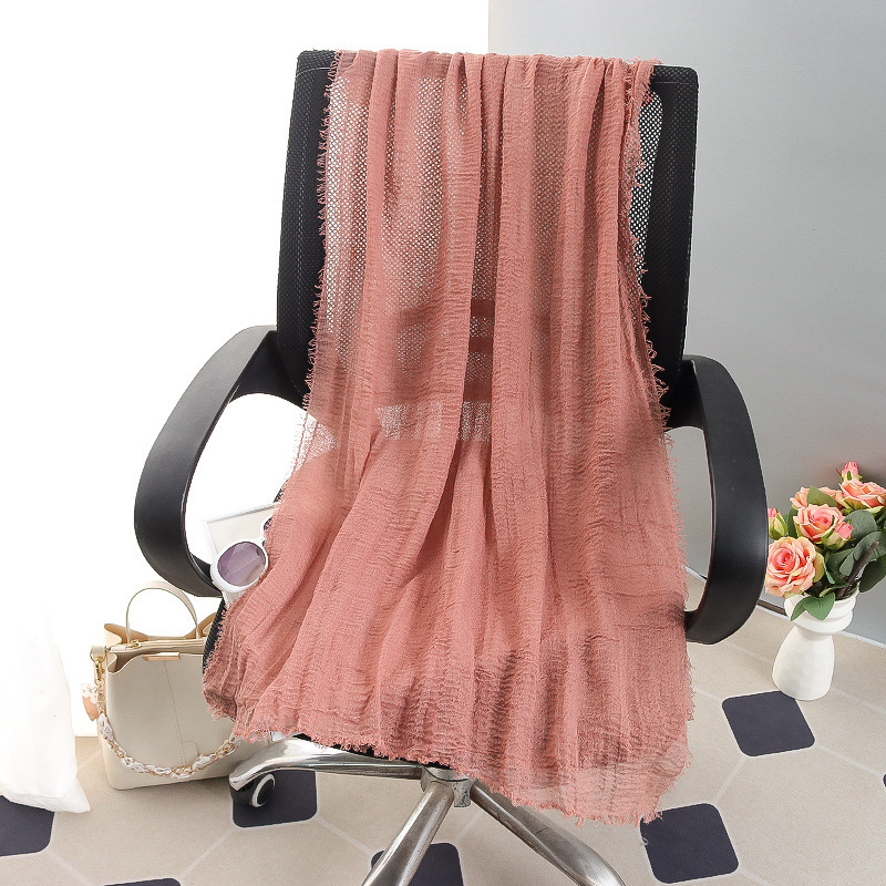 G245 Pehmeä ja hengittävä Voile Hijab