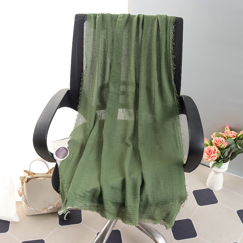 G245 Pehmeä ja hengittävä Voile Hijab