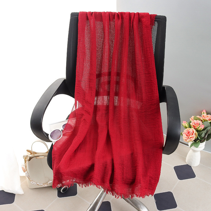 G245 Pehmeä ja hengittävä Voile Hijab