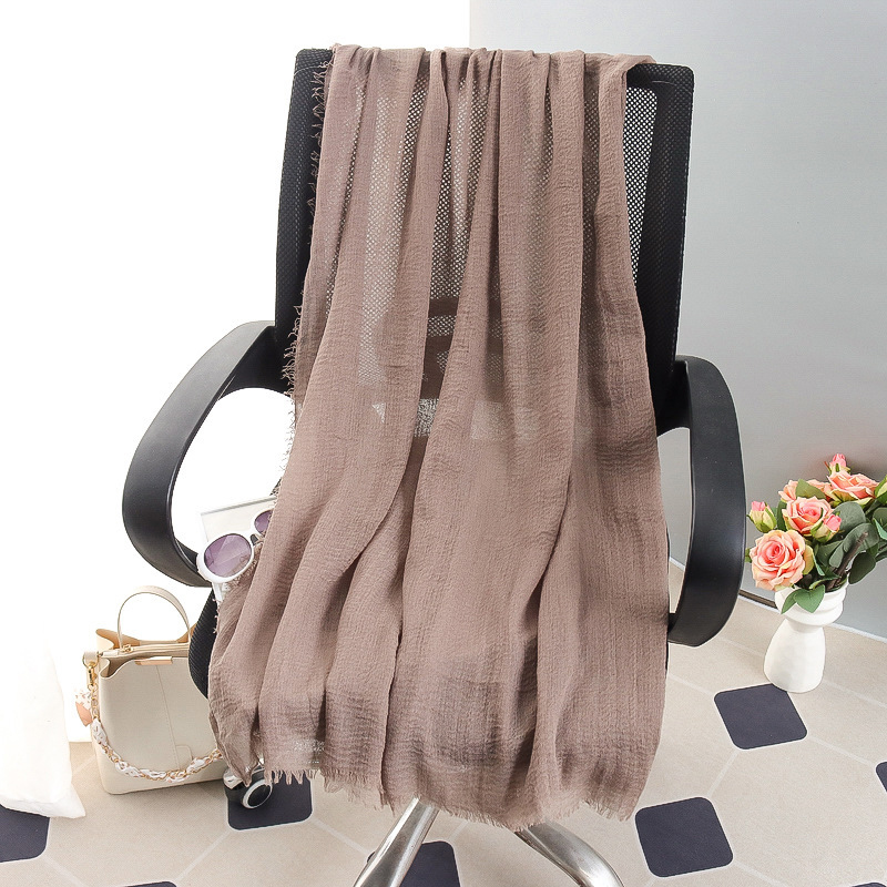 G245 Pehmeä ja hengittävä Voile Hijab