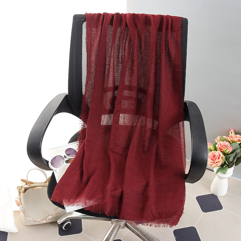 G245 Pehmeä ja hengittävä Voile Hijab