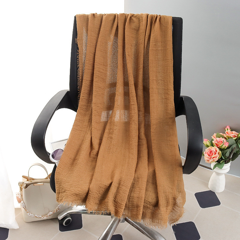 G245 Pehmeä ja hengittävä Voile Hijab