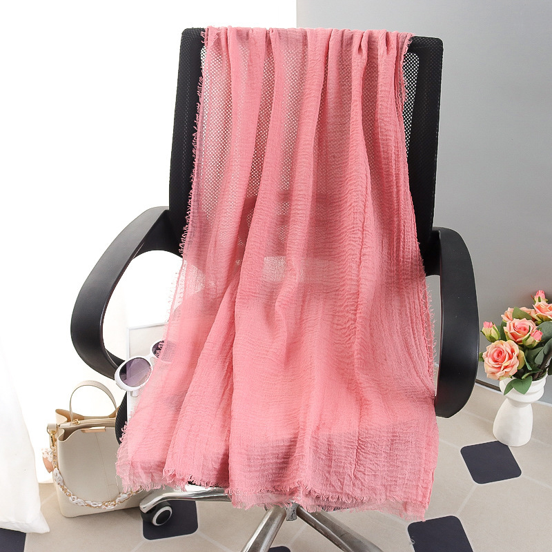 G245 Pehmeä ja hengittävä Voile Hijab