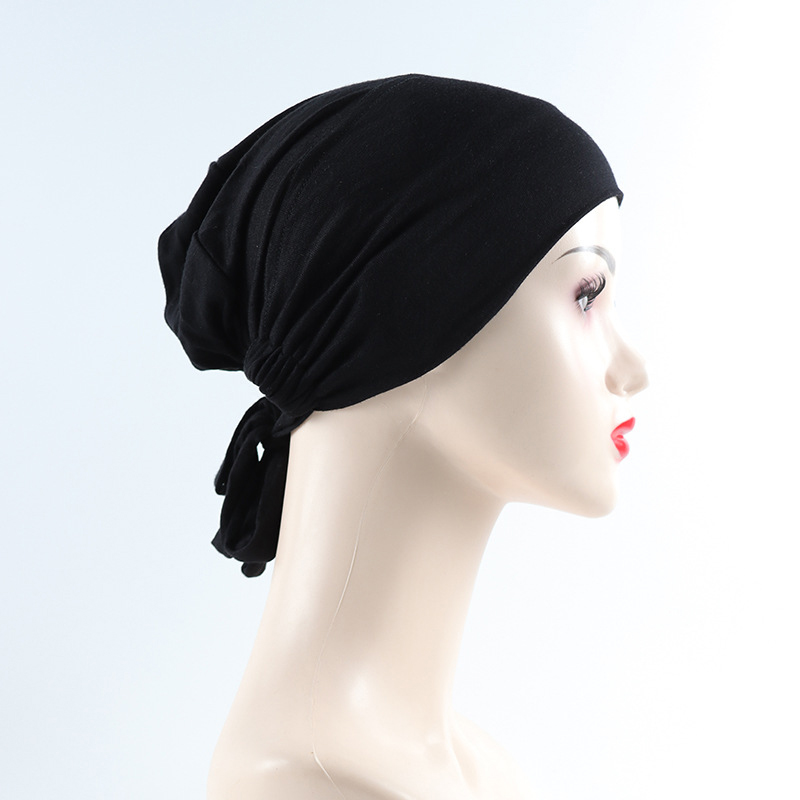 G299 Liukumaton Kiinteä Hijab Undercap