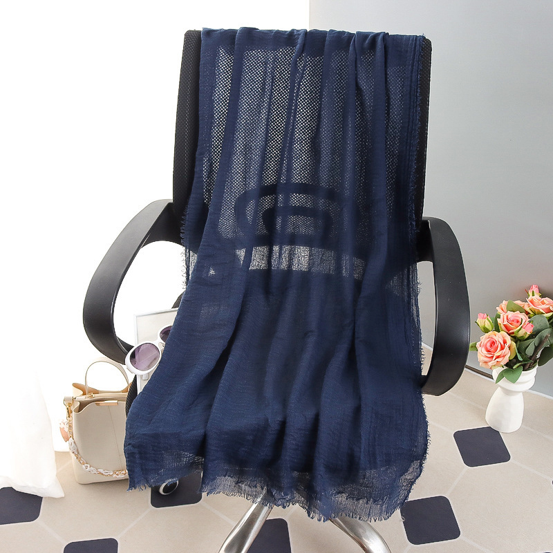 G245 Pehmeä ja hengittävä Voile Hijab