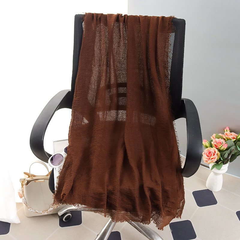 G245 Pehmeä ja hengittävä Voile Hijab