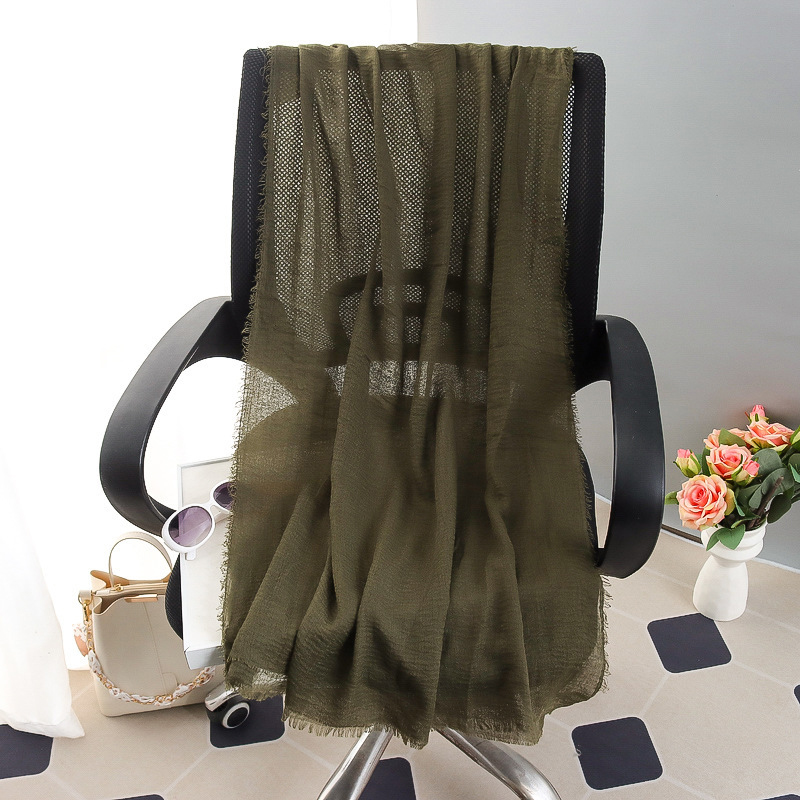 G245 Pehmeä ja hengittävä Voile Hijab