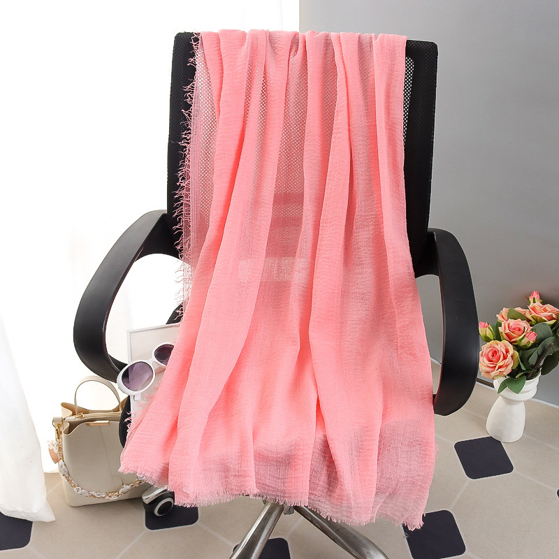 G245 Pehmeä ja hengittävä Voile Hijab