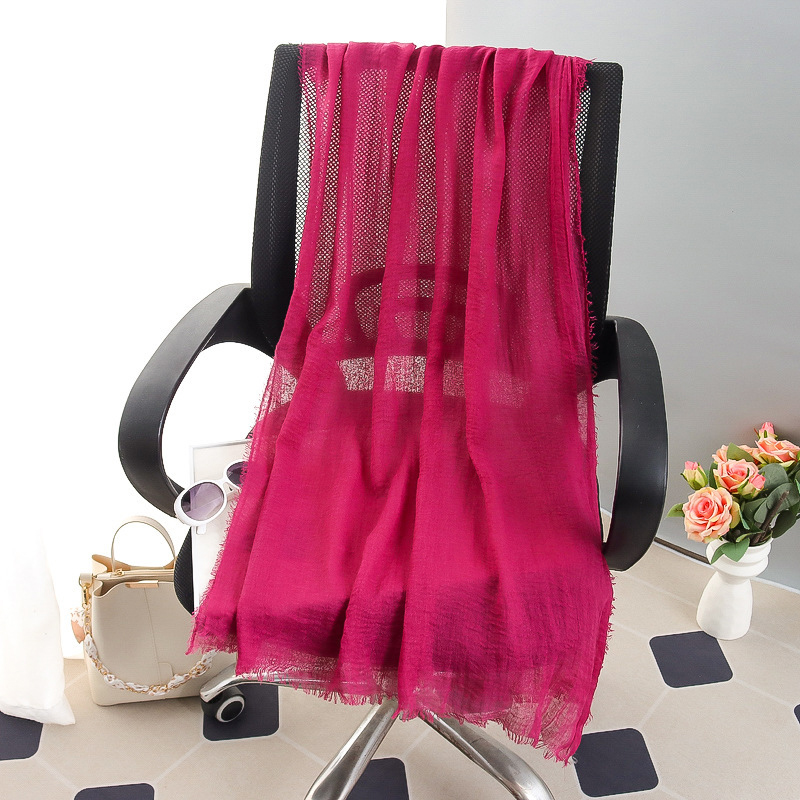 G245 Pehmeä ja hengittävä Voile Hijab