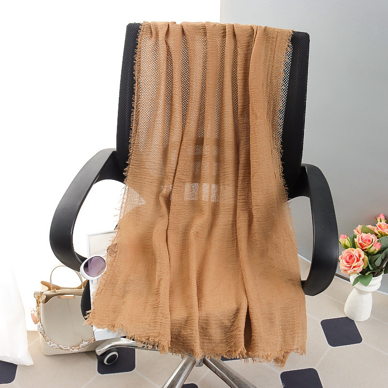 G245 Pehmeä ja hengittävä Voile Hijab