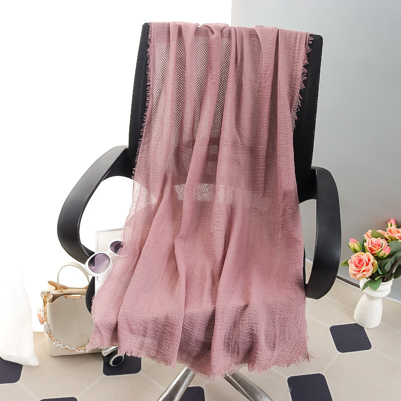 G245 Pehmeä ja hengittävä Voile Hijab