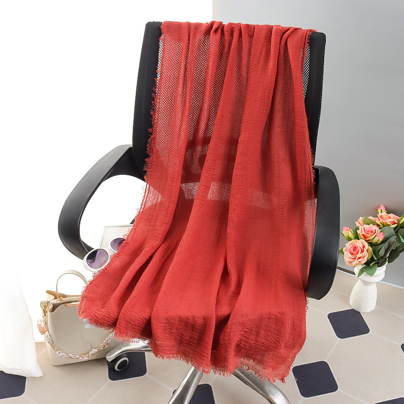 G245 Pehmeä ja hengittävä Voile Hijab