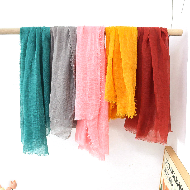 G245 Pehmeä ja hengittävä Voile Hijab