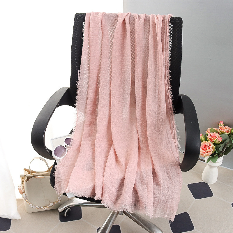 G245 Pehmeä ja hengittävä Voile Hijab