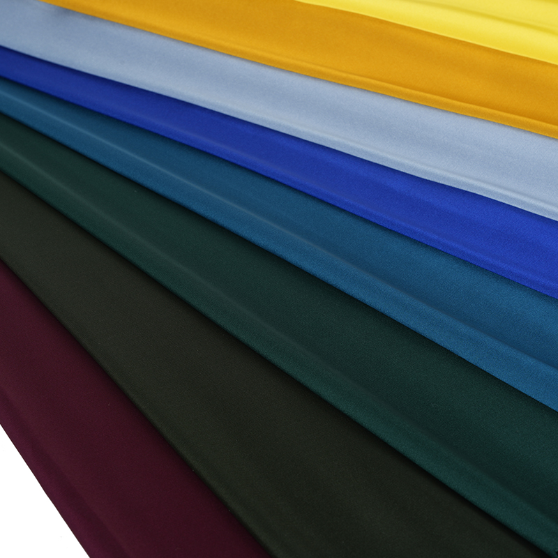 50D Stretch Satin Chiffon värjätty