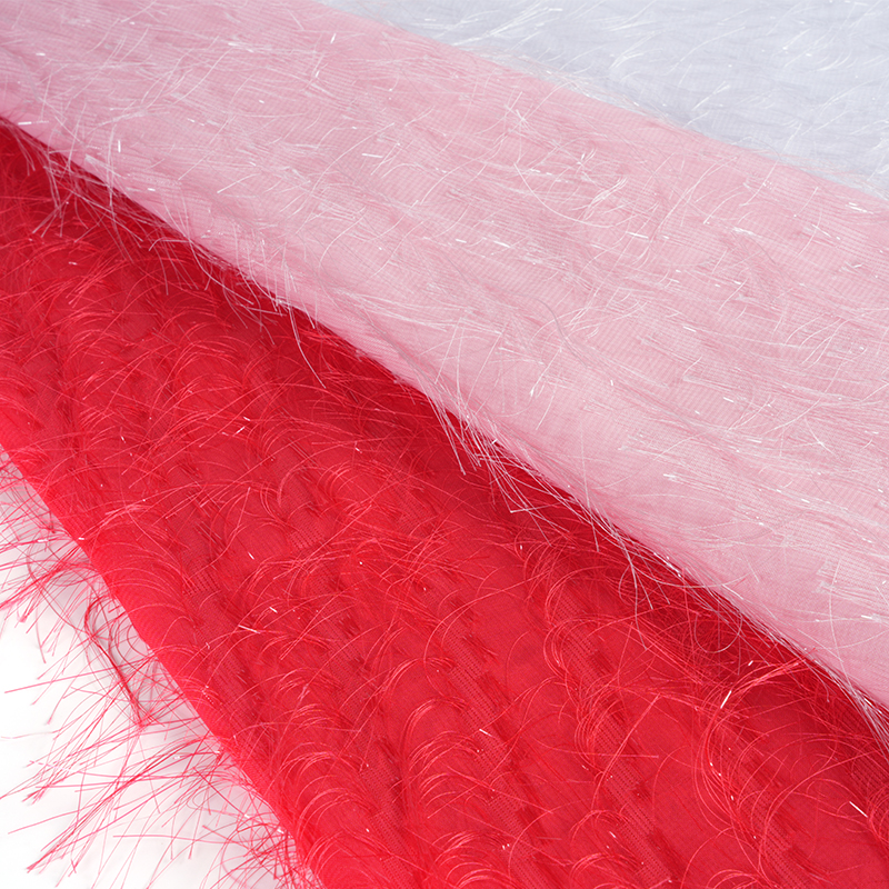 75D paljettitupsu leikattu kukka Uragiri kangas