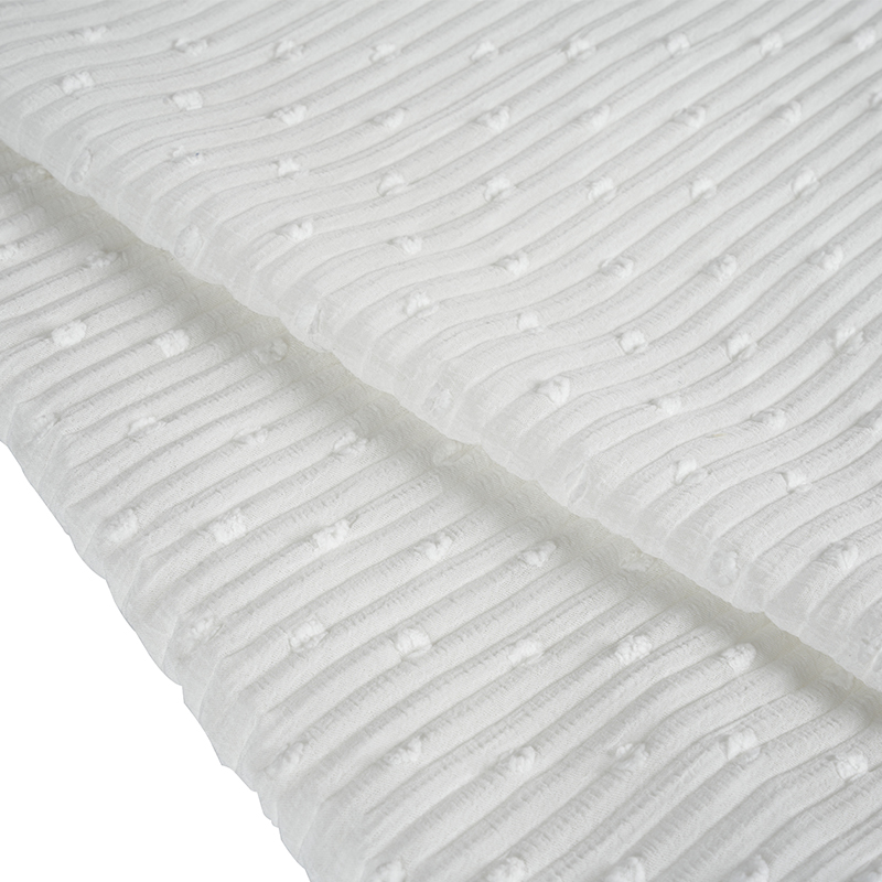 75dn Nano Crepe leikattu ja puristettu kreppilaskostettu kangas