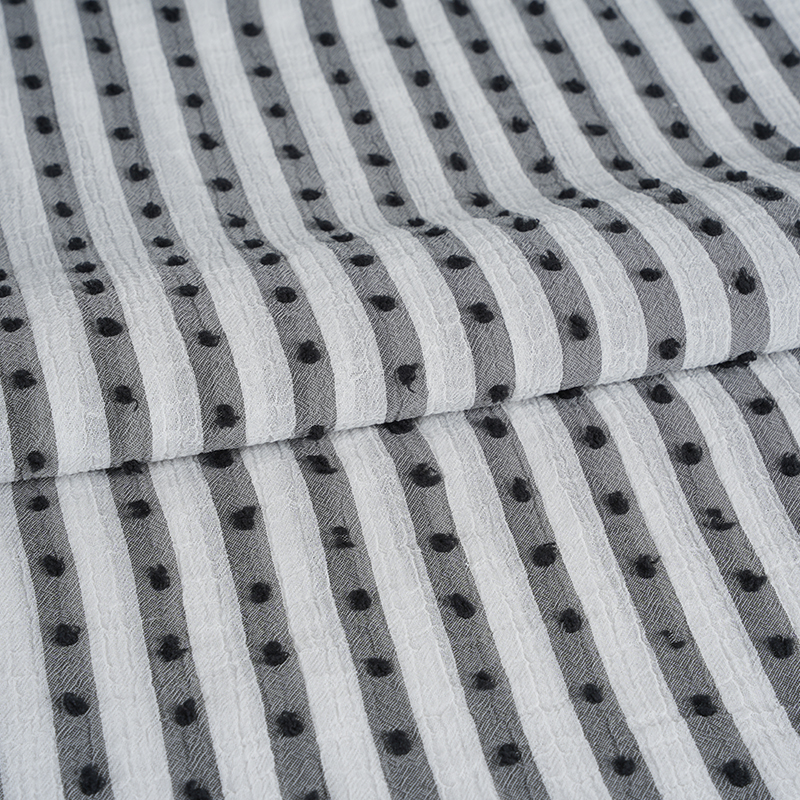 75D kationinen Nano Crepe Stripe -tulostuskangas