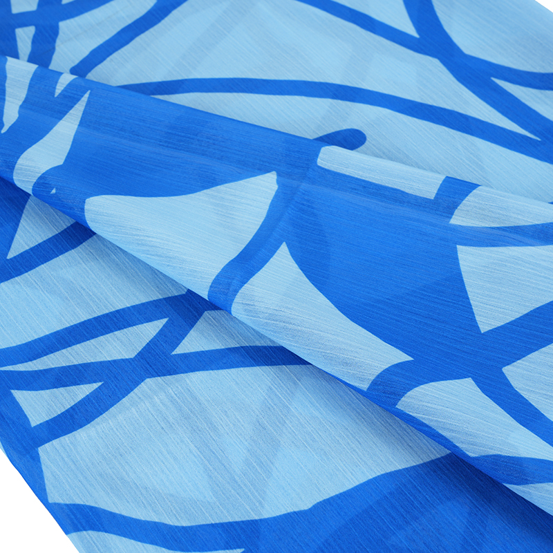 BD2503 75D Dream Space Chiffon Print -kreppikangas