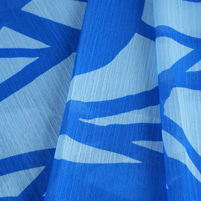 BD2503 75D Dream Space Chiffon Print -kreppikangas