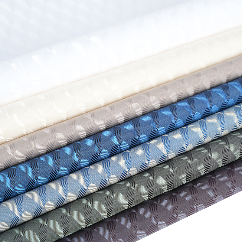 Polyesterikationinen kaksivärinen symmetrinen rakkaus jacquard-värjäys