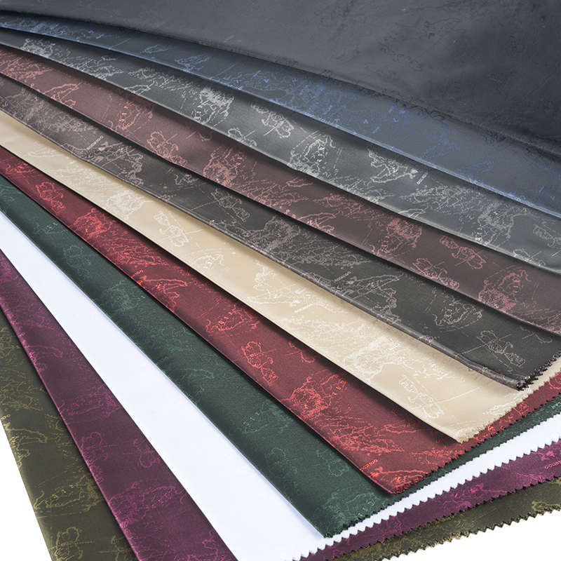 Polyesteri kationinen englantilainen logokartta Jacquard