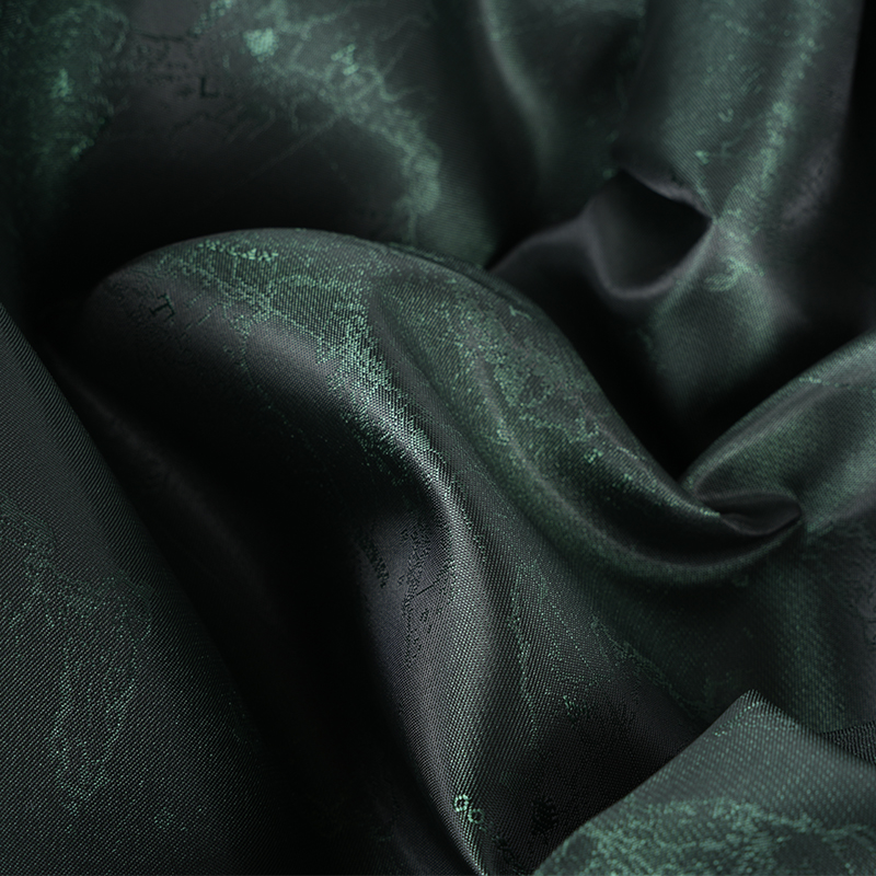 Polyesteri kationinen englantilainen logokartta Jacquard