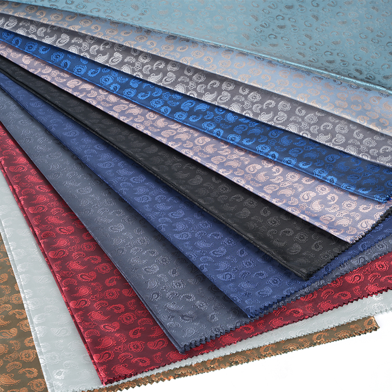 Polyesterikationinen cashew kukka Jacquard