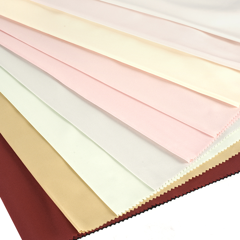 230T korkea elastinen silkkipongee-kangas