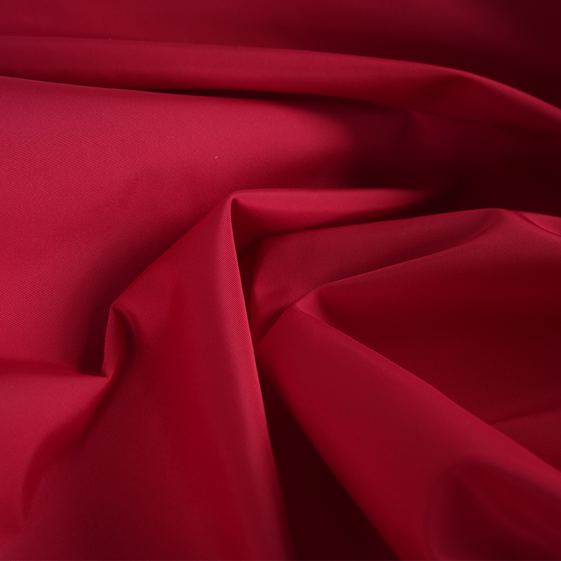 75D FDY Full Twist Plain jäljitelmämuisti PU-pinnoitteella ja vedenpitävällä kankaalla