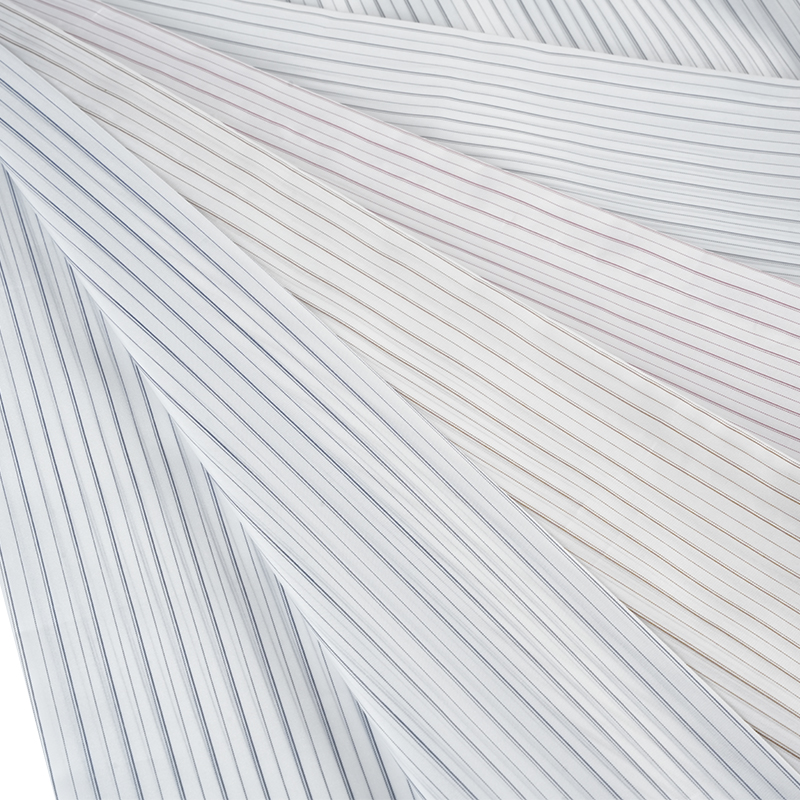 100 % Polyesteriä Stretch Striped Sleeve Vuorikangas