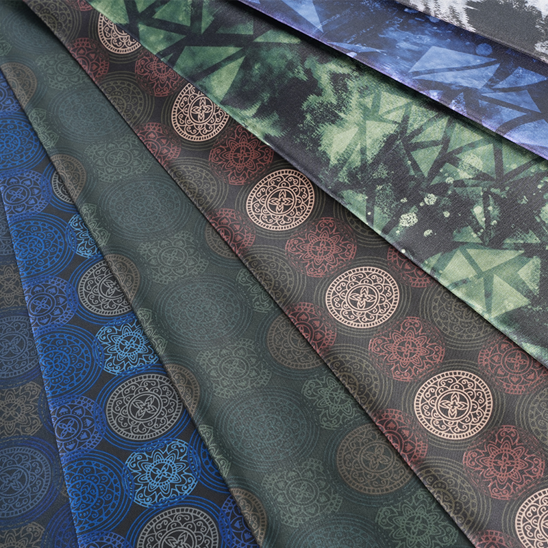 180T Light Spinning Hazy Ice Cream Print Kangas