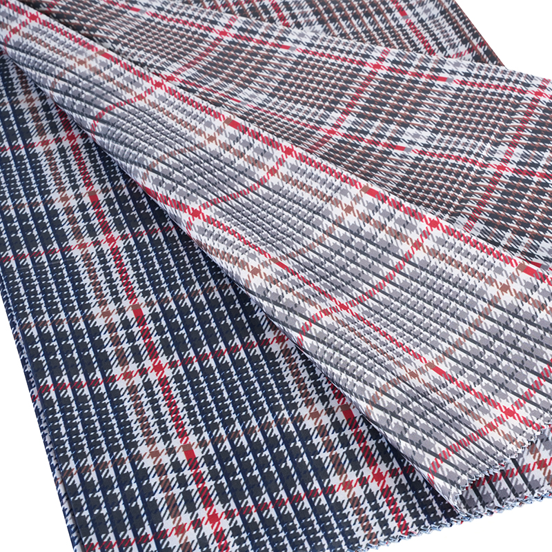 300T Pongee Chiffon Check -tulostuskangas